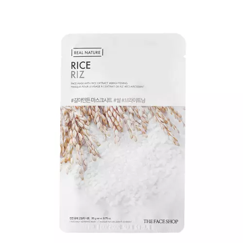 The Face Shop - Natural Mask - Rice - Maska w Płachcie z Ryżem - 20g