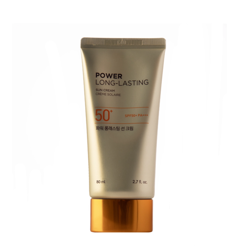 The Face Shop - Power Long - Lasting - Sun Cream SPF 50+ PA+++ - Wodoodporny Krem z Filtrem - 80ml