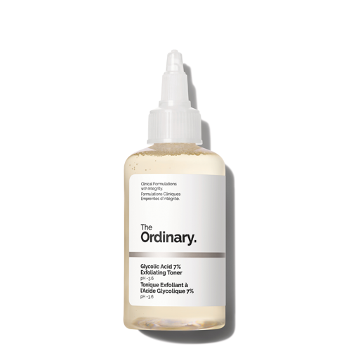 The Ordinary - Glycolic Acid 7% Exfoliating Toner - Tonik Peelingujący z 7% Kwasem Glikolowym - 100ml