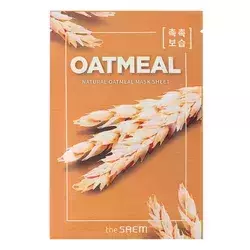 The SAEM - Natural Oatmeal Mask Sheet - Maska w Płacie z Owsem - 21 ml