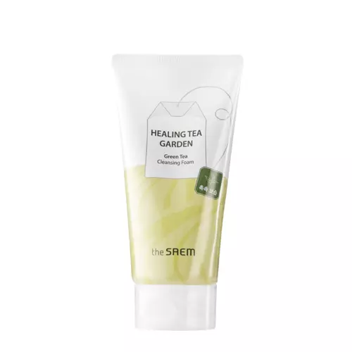 The Saem - Healing Tea Garden Green Tea Cleansing Foam - Pianka do Oczyszczania Twarzy - 150ml