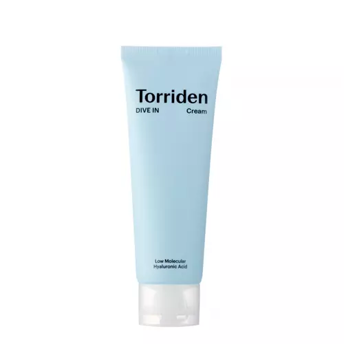 Torriden - Dive-In - Low Molecule Hyaluronic Acid Cream - Krem Nawilżający z Niskocząsteczkowym Kwasem Hialuronowym i Ceramidami - 80ml