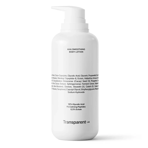 Transparent Lab - AHA Smoothing Body Lotion - Kuracja do Ciała z Kwasami - 400ml