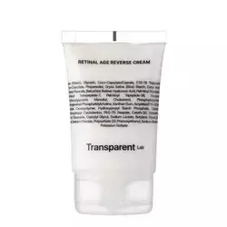 Transparent Lab - Retinal Age Reverse Cream - Przeciwstarzeniowy Krem z Retinalem - 50ml