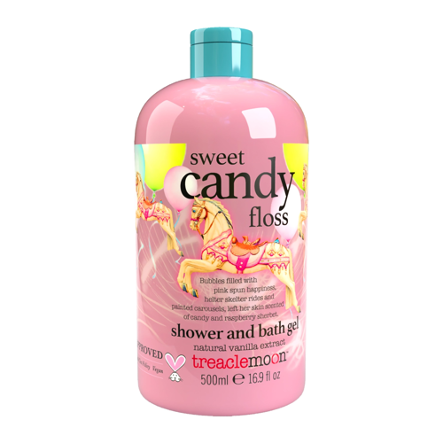 TreacleMoon - Bath Gel Sweet Candy Floss - Żel pod Prysznic i do Kąpieli - 500ml