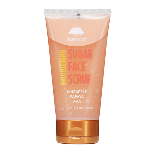 Tree Hut - Brightening Pineapple & Papaya Face Scrub - Rozświetlajacy Peeling do Twarzy - 210g