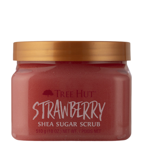 Tree Hut - Shea Sugar Scrub Strawberry - Cukrowy Peeling do Ciała - Truskawka - 510g