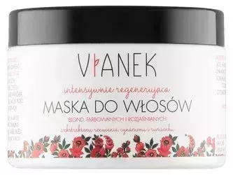 Vianek - Intensywnie Regenerująca Maska do Włosów Farbowanych Jasnych - 150ml