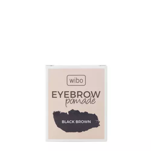 Wibo - Eyebrow Pomade - Wodoodporna Pomada do Brwi - 3 Black Brown - 6g