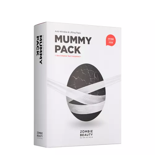 ZOMBIE BEAUTY by SKIN1004 Mummy Pack & Activator Kit - Przeciwzmarszczkowy i Liftingujący Zestaw Masek do Twarzy - 8 szt. 2g/35ml