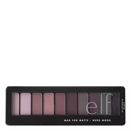 e.l.f. - Mad For Matte Eyeshadow Palette  - Paleta Cieni do Powiek - Nude Mood - 14g