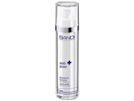  Bandi - Medical Expert - Anti Acne - Anti-Acne Treatment Cream - Kremowa Kuracja Antytrądzikowa - 50ml 