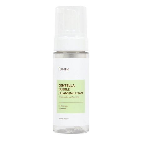  iUNIK - Centella Bubble Cleansing Foam - Pianka Myjąca z Wąkrotą Azjatycką - 150ml