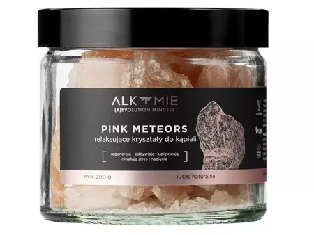 Alkmie - Pink Meteors - Relaksujące Kryształy do Kąpieli - 290g