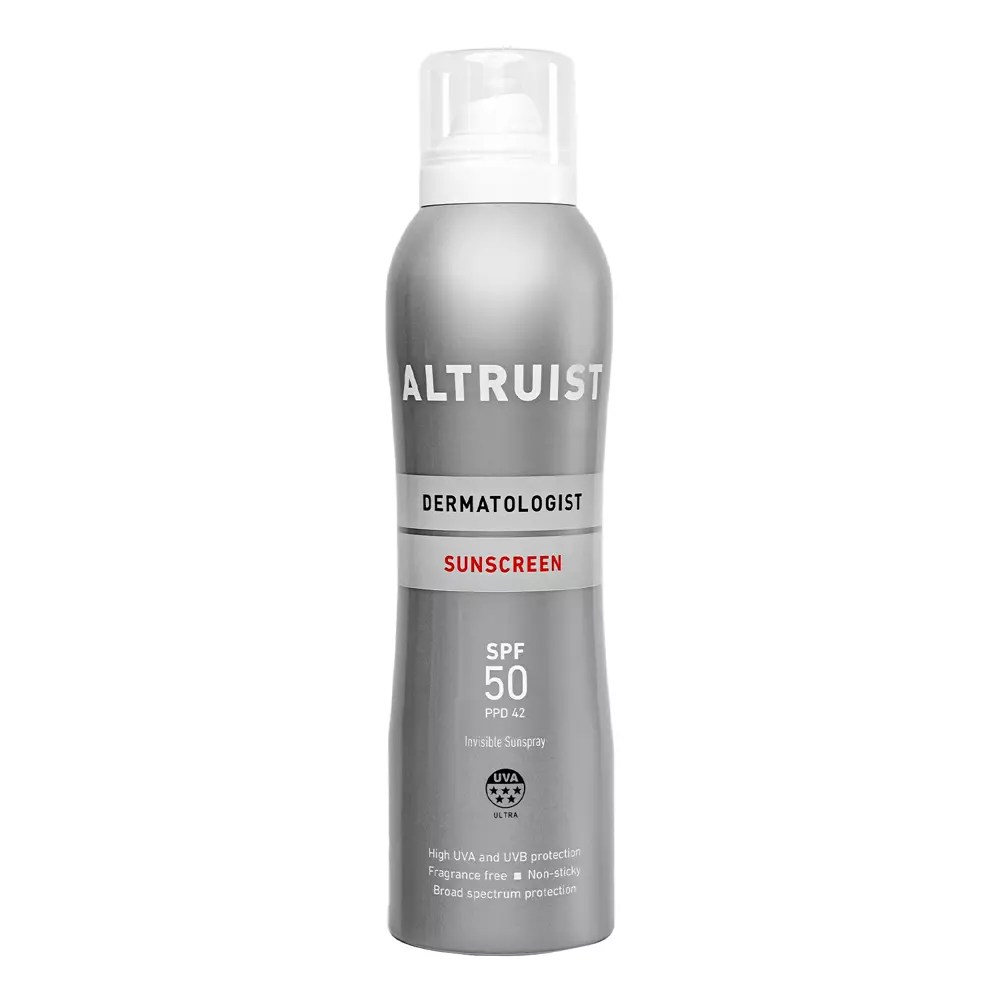 Altruist - Invisible Sunspray SPF50 - Spray Przeciwsłoneczny - 200ml