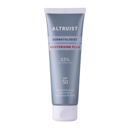 Altruist - Moisturising Fluid 0.5% Hyaluronic Acid - Nawilżający Krem z Filtrem SPF50 i Kwasem Hiarulonowym - 50ml