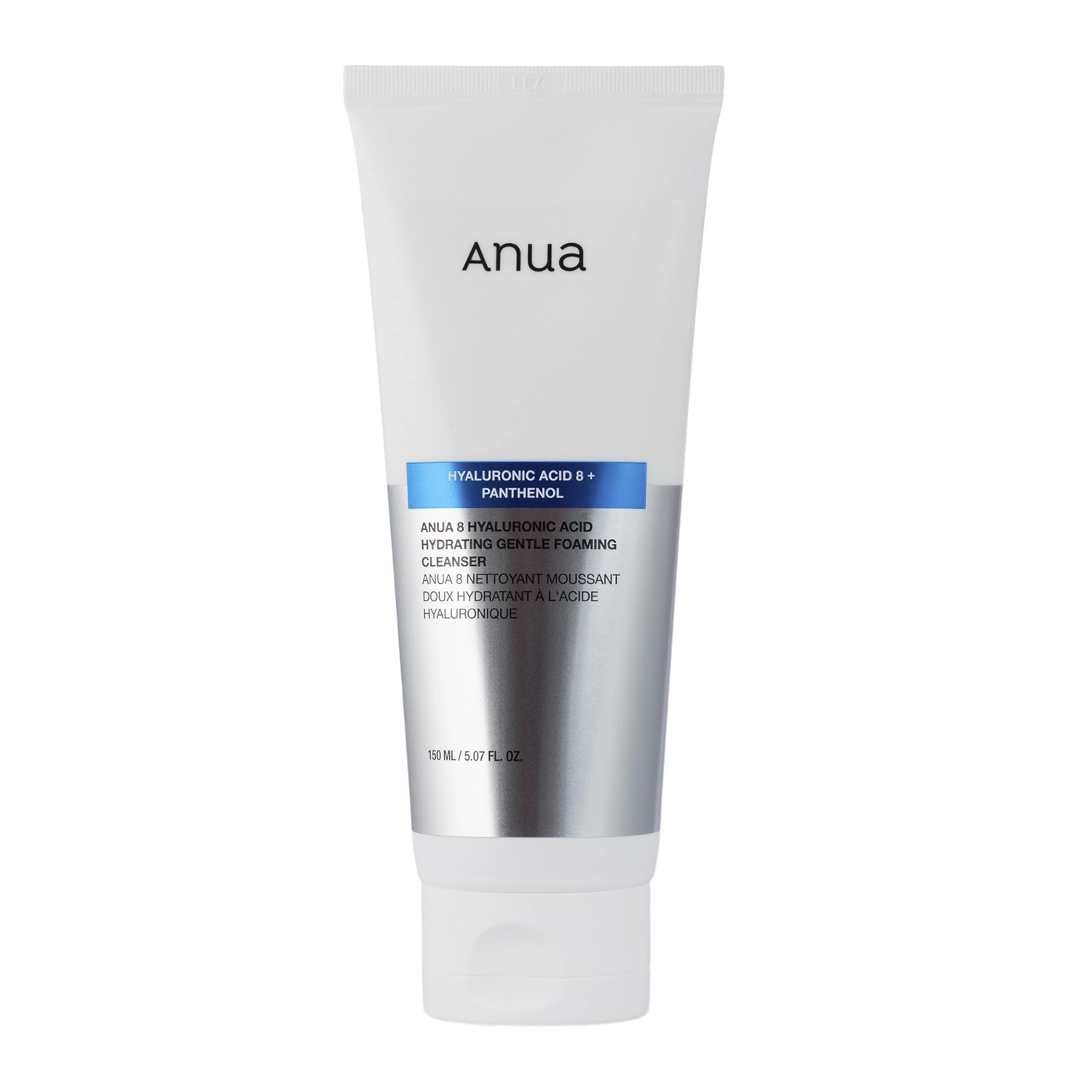 Anua - 8 Hyaluronic Acid Hydrating Gentle Foaming Cleanser - Nawilżająca Pianka do Oczyszczenia Twarzy - 150ml