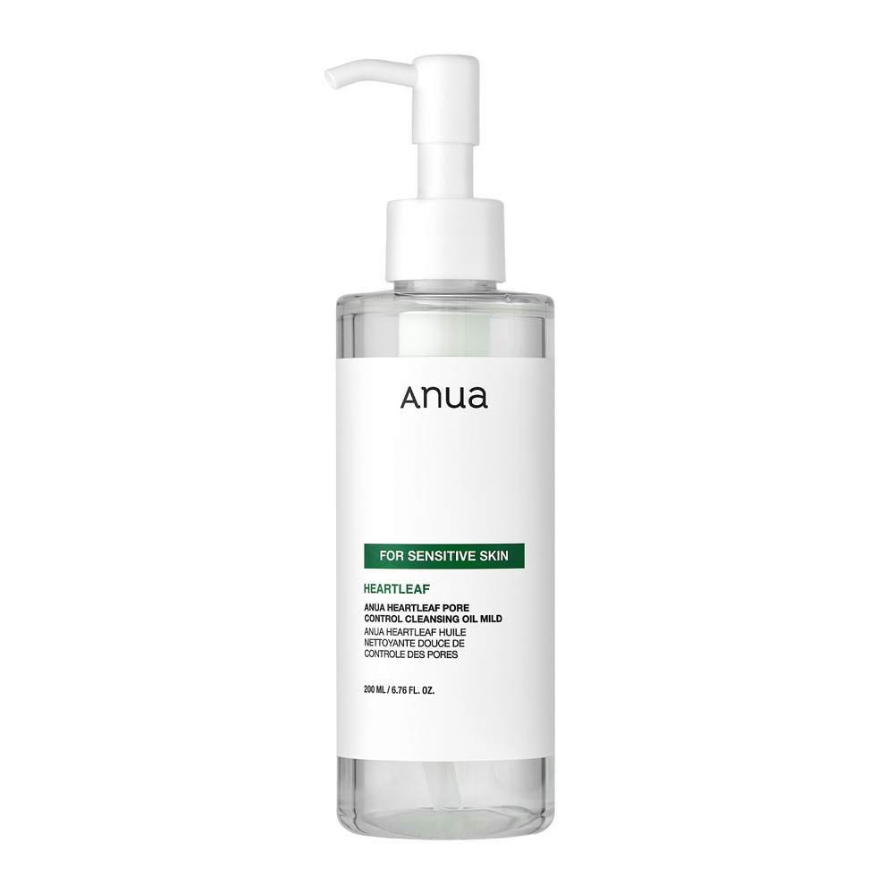 Anua - Heartleaf Pore Control Cleansing Oil Mild - Łagodny Olejek do Oczyszczania Twarzy - 200ml