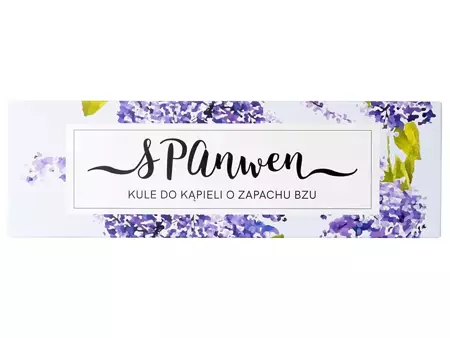 Anwen - Spanwen Kule do Kąpieli - Bez - 3 sztuki po 100g