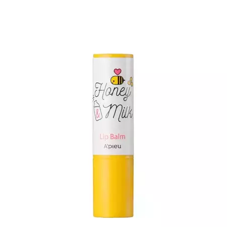 A'pieu - Honey & Milk Lip Balm - Miodowy Balsam do Ust - 18ml