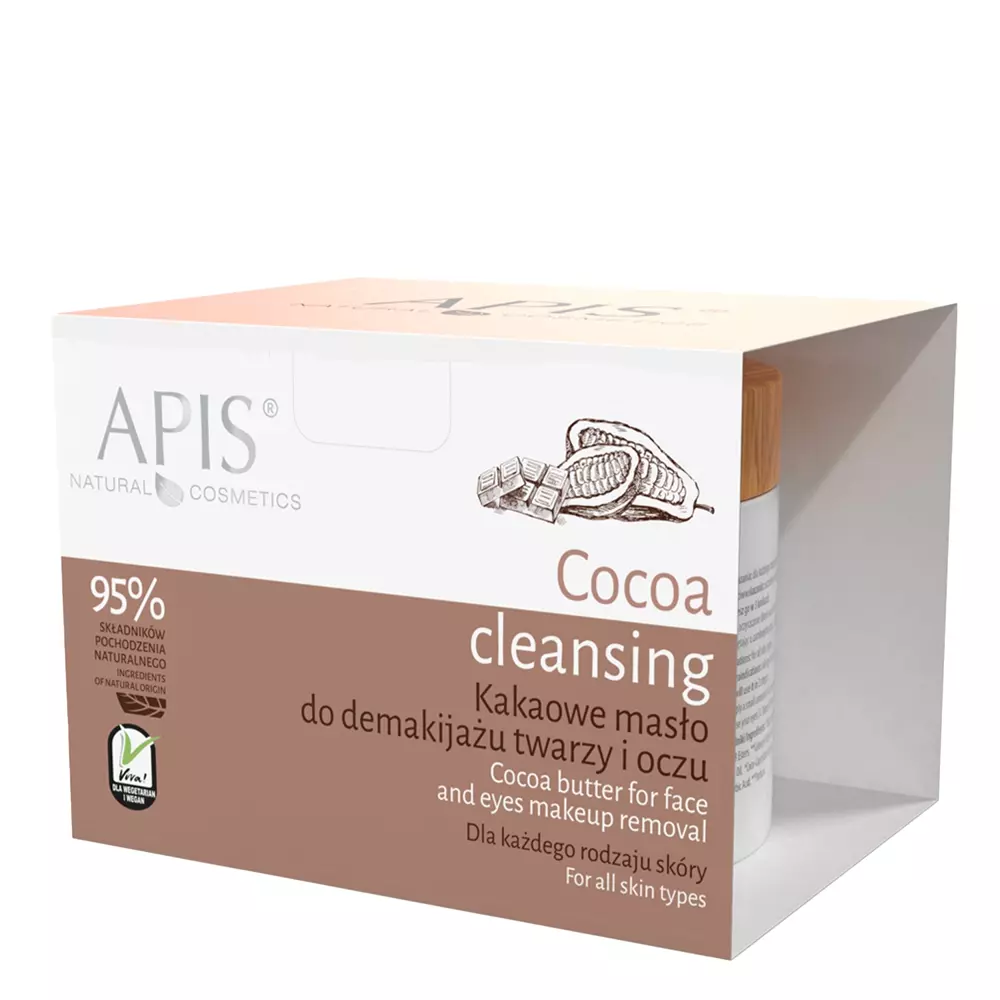 Apis - Cocoa Cleansing - Kakaowe Masło do Demakijażu Twarzy i Oczu - 40g