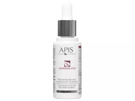 Apis - Professional - Couperose-Stop - Concentrate for the Skin with Dilated Capillaries - Koncentrat dla Cery z Rozszerzonymi Naczynkami - 30ml 