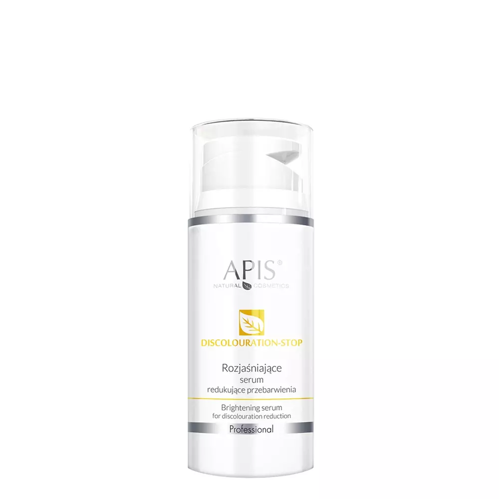 Apis - Professional - Discolouration-Stop - Brightening Serum for Discolouration Reduction - Rozjaśniające Serum Redukujące Przebarwienia - 100ml