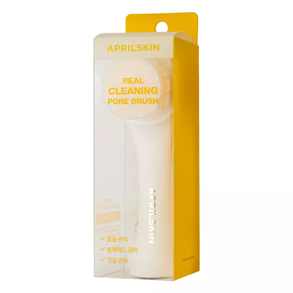 Aprilskin - Dual Cleaning Pore Brush - Dwustronna Szczoteczka Oczyszczająca Pory 