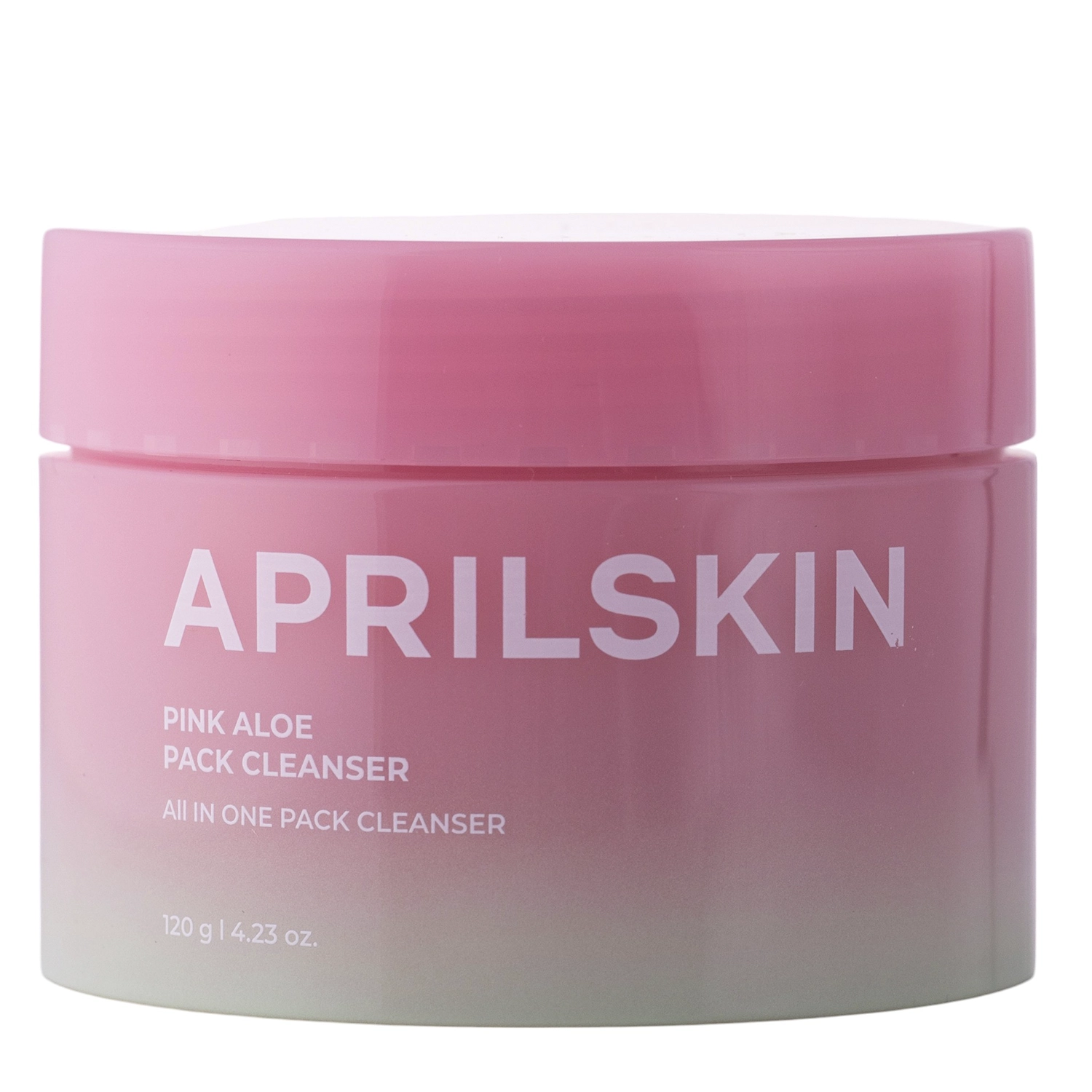 Aprilskin - Pink Aloe Pack Cleanser - Oczyszczający Mus do Twarzy - 120g