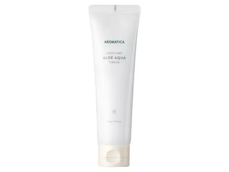 Aromatica - Soothing Aloe Aqua Cream - Naturalny Nawilżający Krem do Twarzy i Ciała z Aloesem - 150g