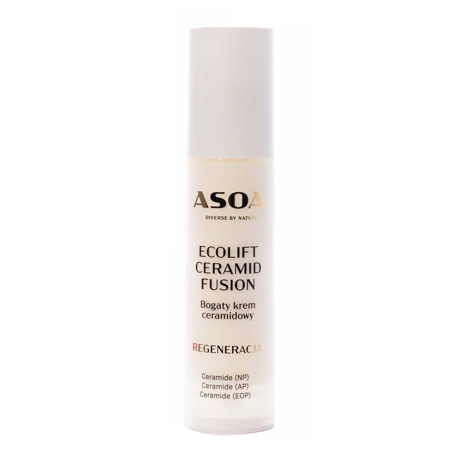 Asoa - Ecolift Ceramid Fusion - Bogaty Krem Ceramidowy - 50ml