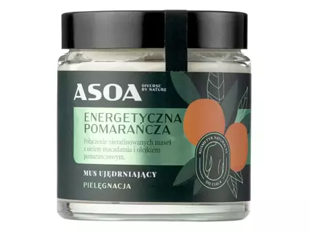 Asoa - Mus Ujędrniający do Ciała - Energetyczna Pomarańcza - 120ml