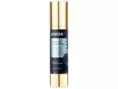 Asoa - Peeling Enzymatyczny Ananas - Żurawina - 50ml
