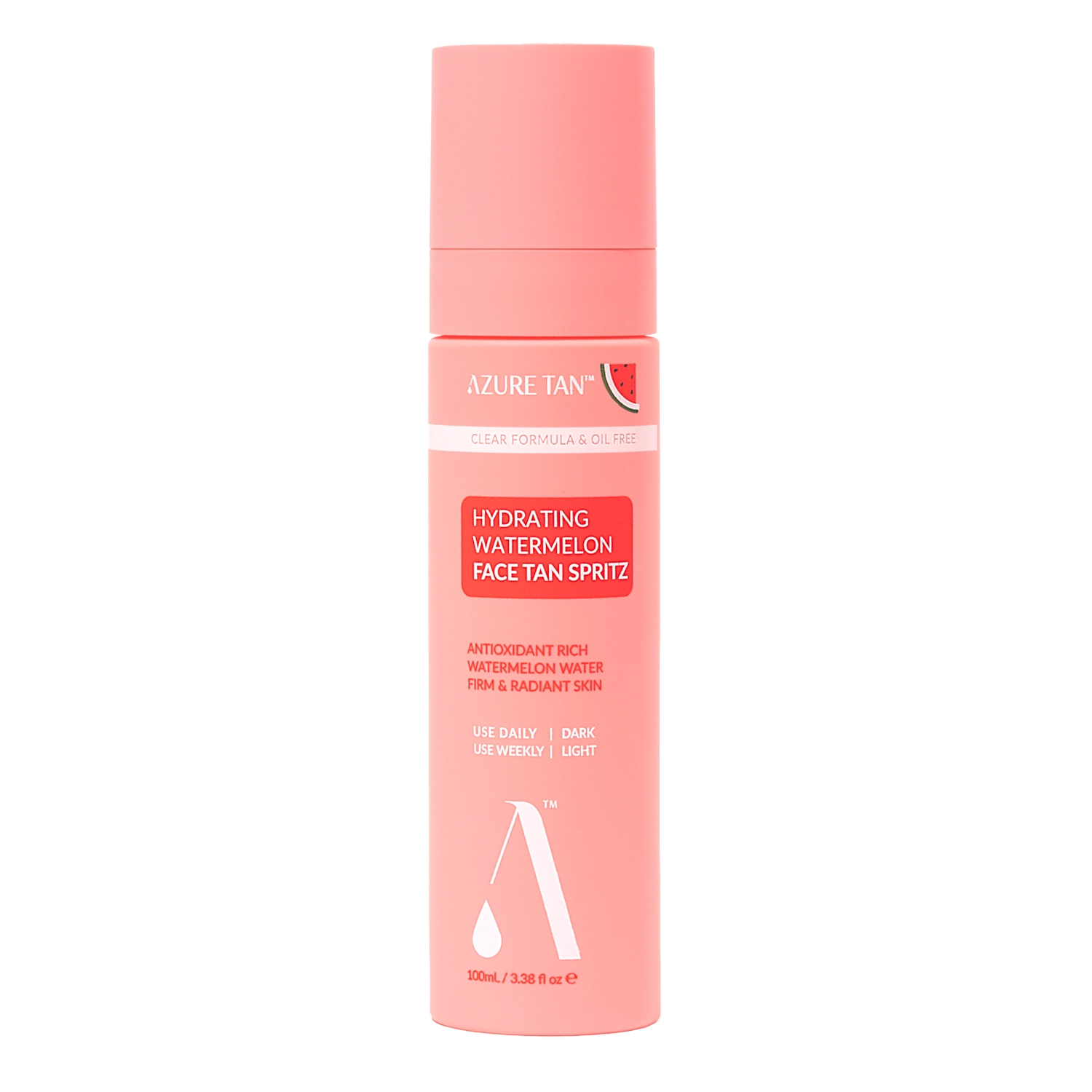 Azure Tan - Hydrating Watermelon Face Tan Spritz  - Stopniowo Opalająca Mgiełka do Twarzy - 100ml