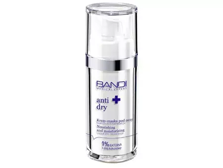 Bandi - Medical Expert - Anti Dry - Nourishing and Moisturising under-Eye Cream Mask - Krem-Maska pod Oczy Nawilżająco-Naprawcza - 30ml