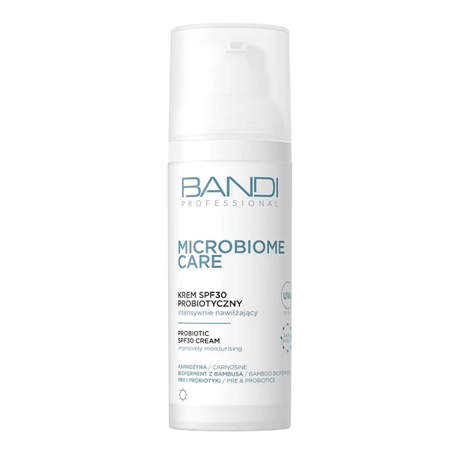 Bandi - Microbiome Care - Krem SPF30 Probiotyczny Intensywnie Nawilżający - 50ml