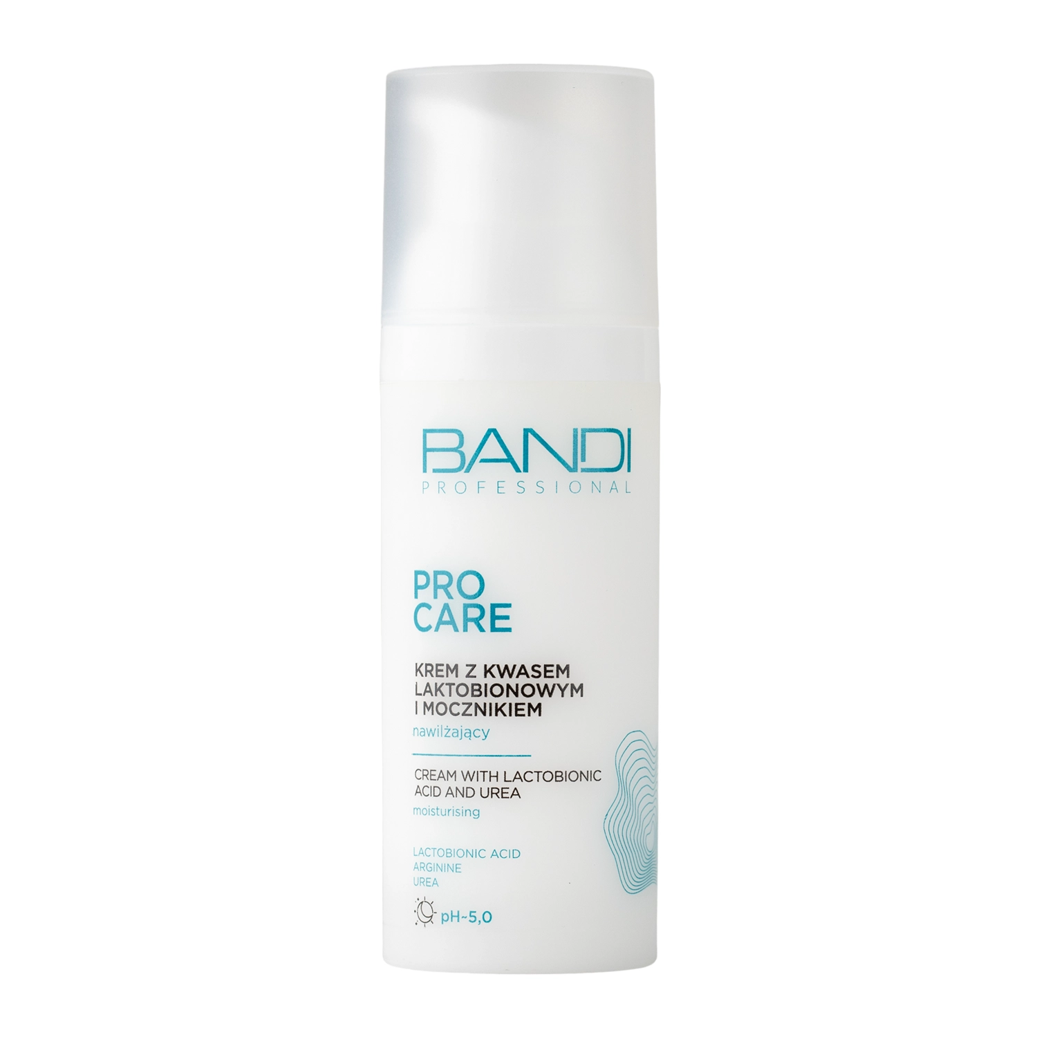 Bandi - Pro Care - Krem z Kwasem Laktobionowym i Mocznikiem Nawilżający - 50ml