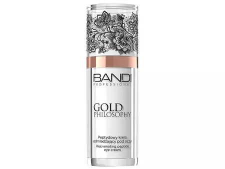 Bandi - Professional - Gold Philosophy - Rejuvenating Peptide Eye Cream - Peptydowy Krem Odmładzający pod Oczy - 30ml