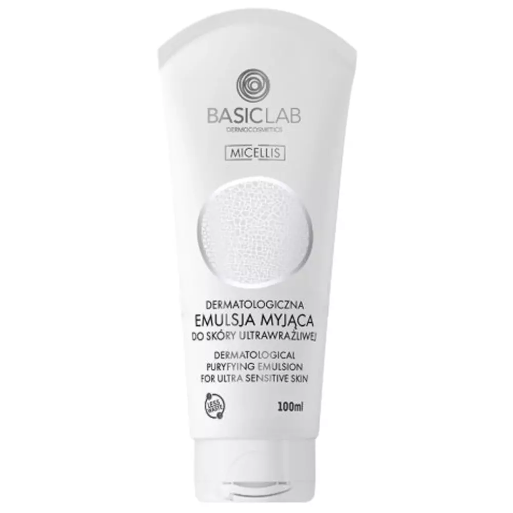 BasicLab - Micellis - Dermatologiczna Emulsja Myjąca do Skóry Ultrawrażliwej - 100ml