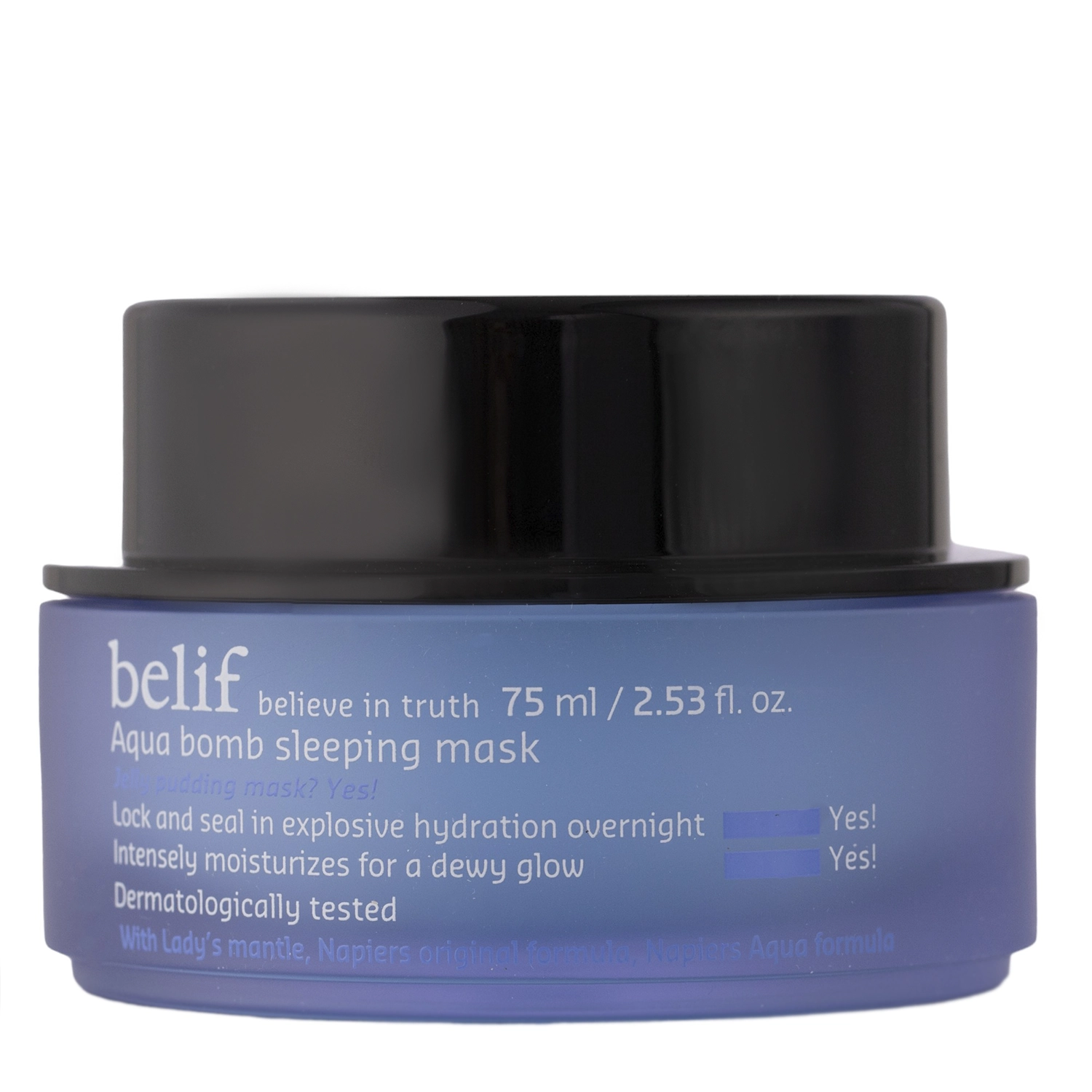 Belif - Aqua Bomb Sleeping Mask - Nawilżająca Maska na Noc - 75ml