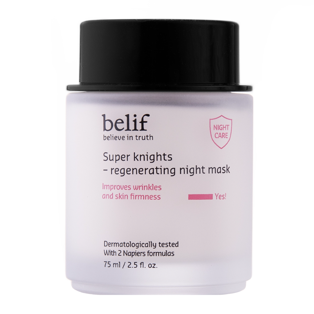 Belif - Super Knights Regenerating Night Mask - Regenerująca Maska na Noc - 75ml