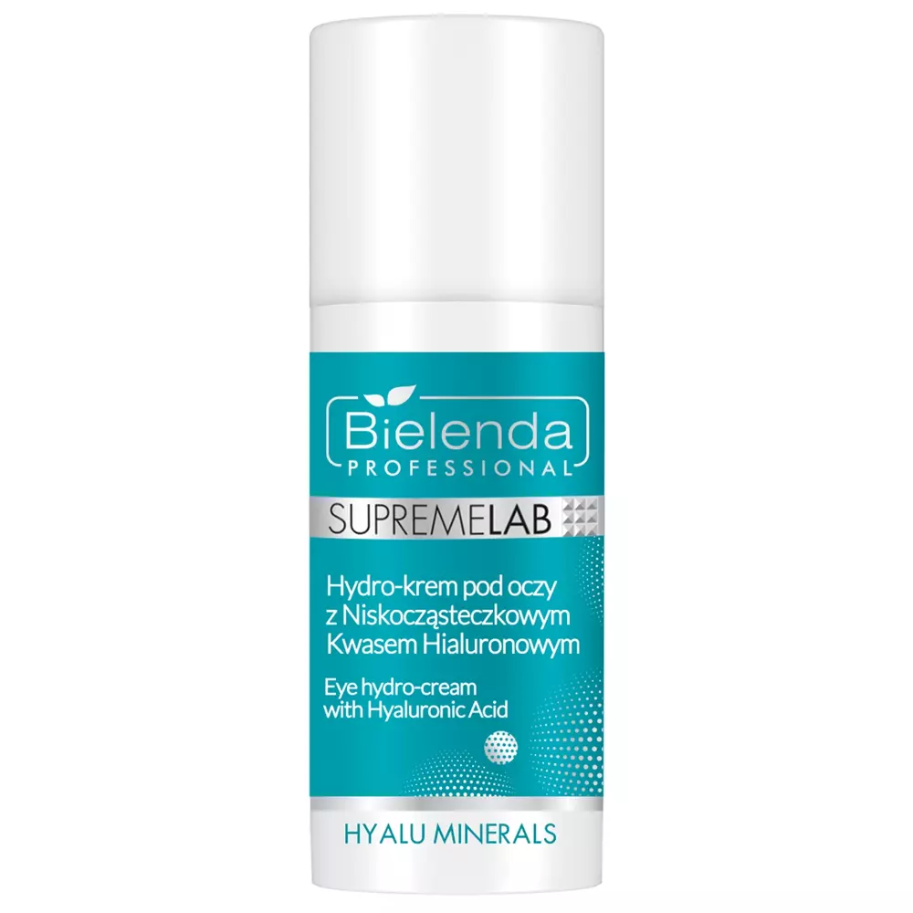 Bielenda Professional - Supremelab Hyalu Minerals Hydro - Krem pod Oczy z Kwasem Hialuronowym - 15ml