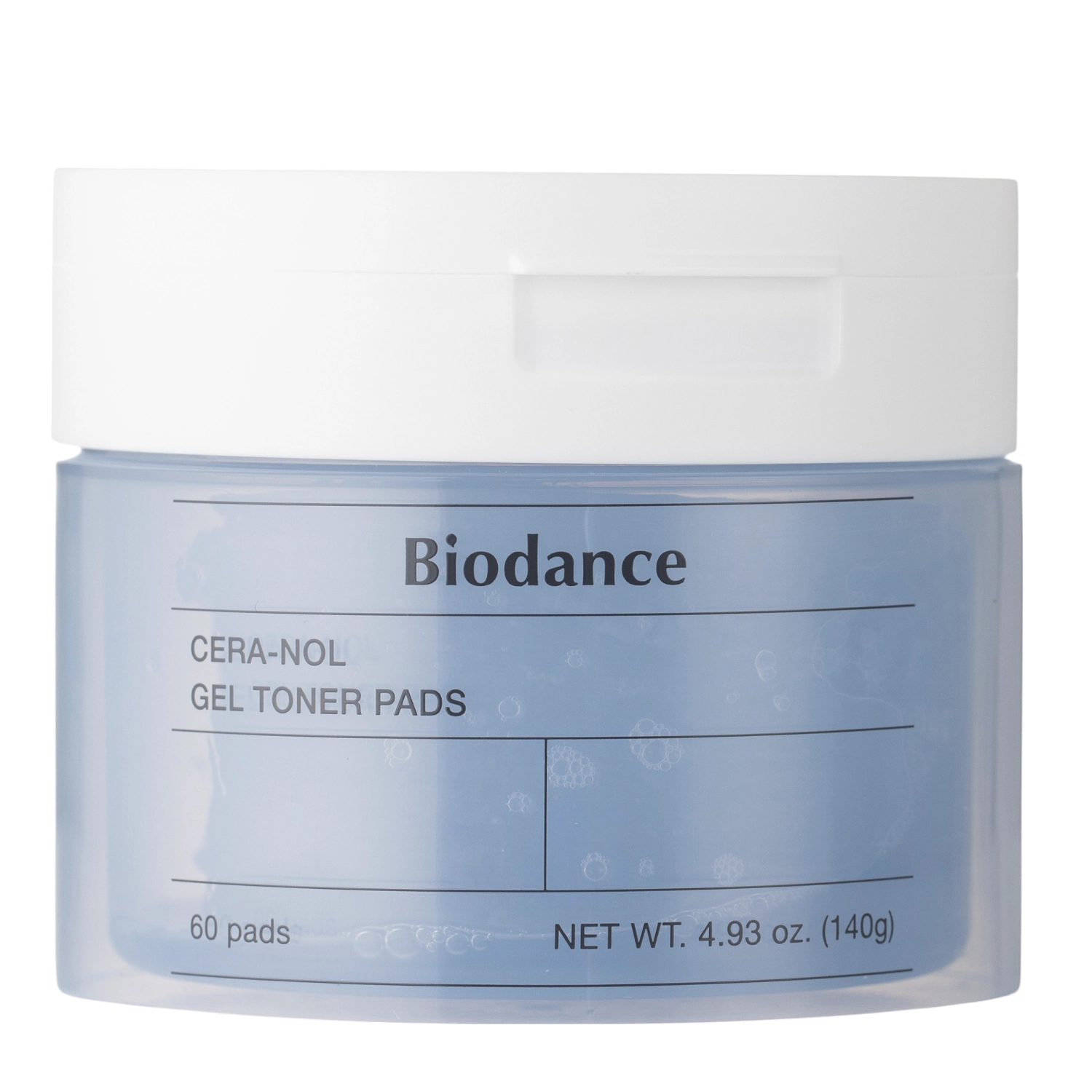 Biodance - Cera-nol Gel Toner Pads - Żelowe Płatki Nawilżające do Twarzy - 60szt