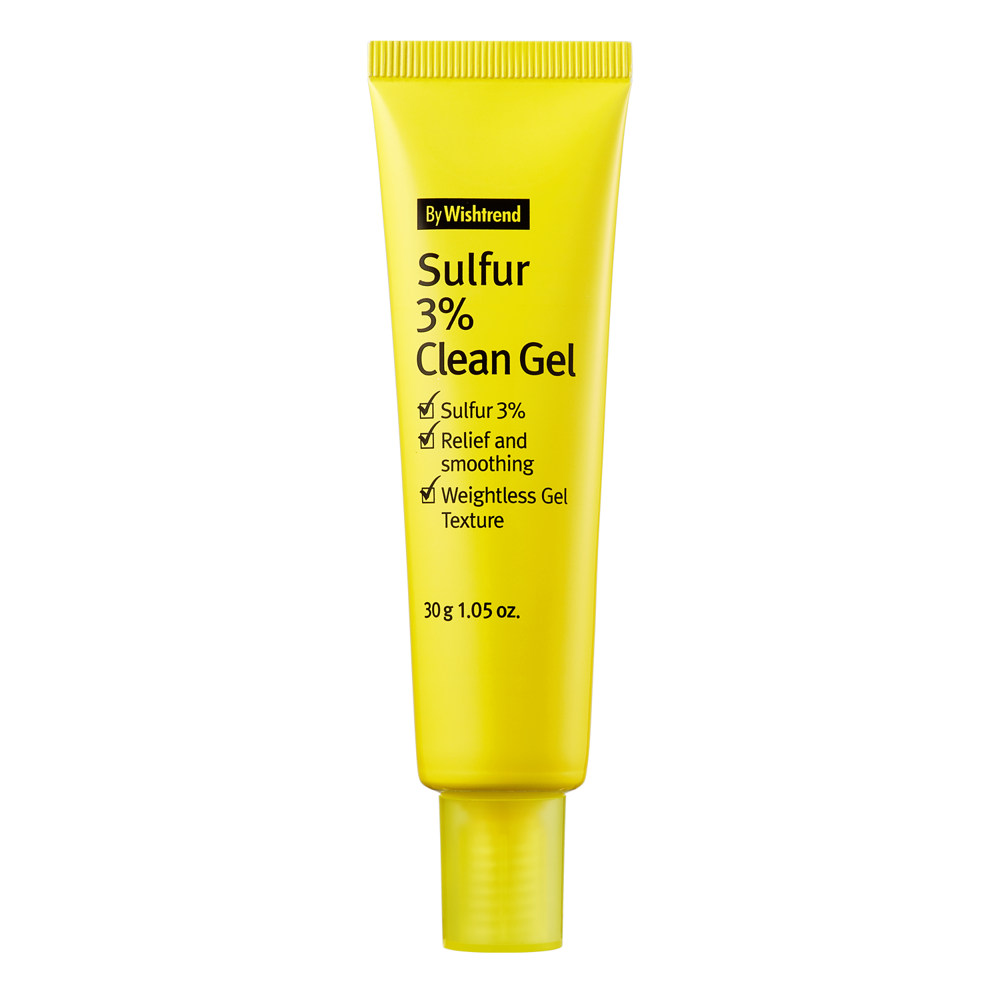 By Wishtrend - Sulfur 3% Clean Gel - Żel Punktowy na Niedoskonałości - 30ml