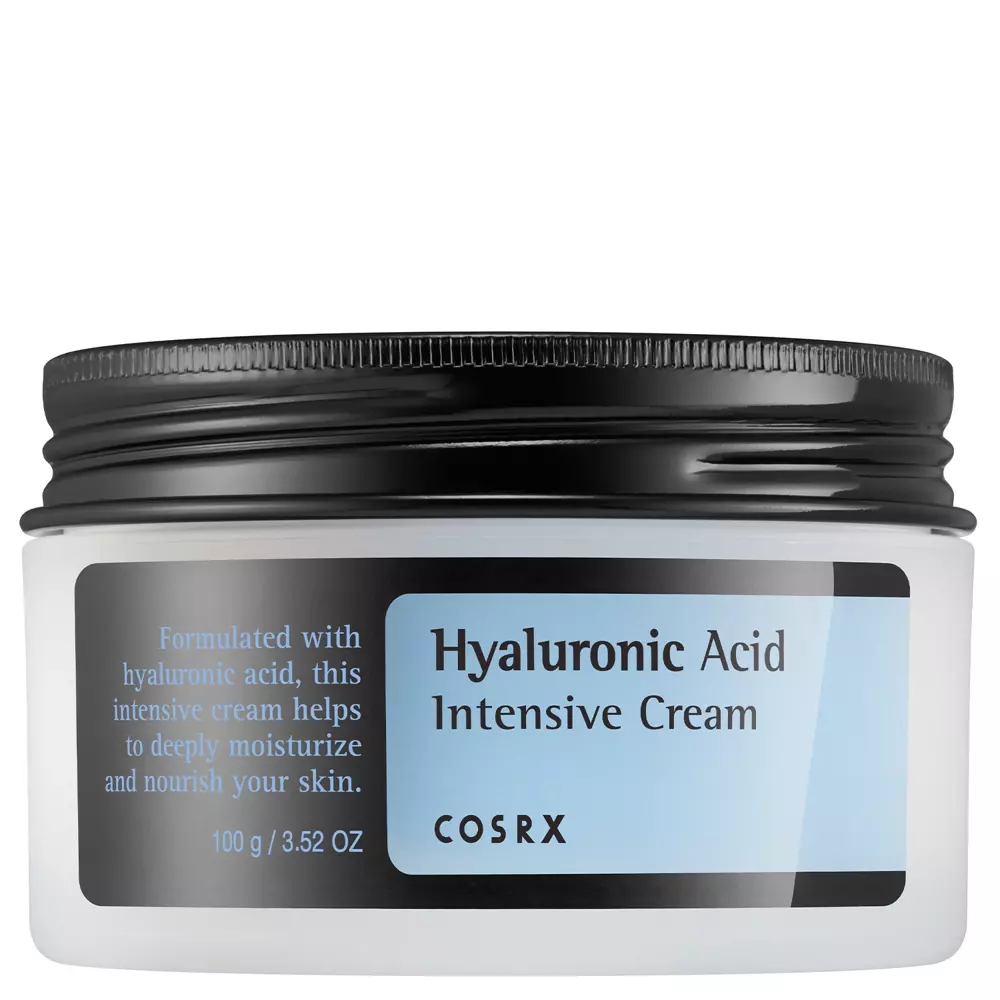 COSRX - Hyaluronic Acid Intensive Cream - Silnie Nawilżający Krem z Kwasem Hialuronowym - 100ml