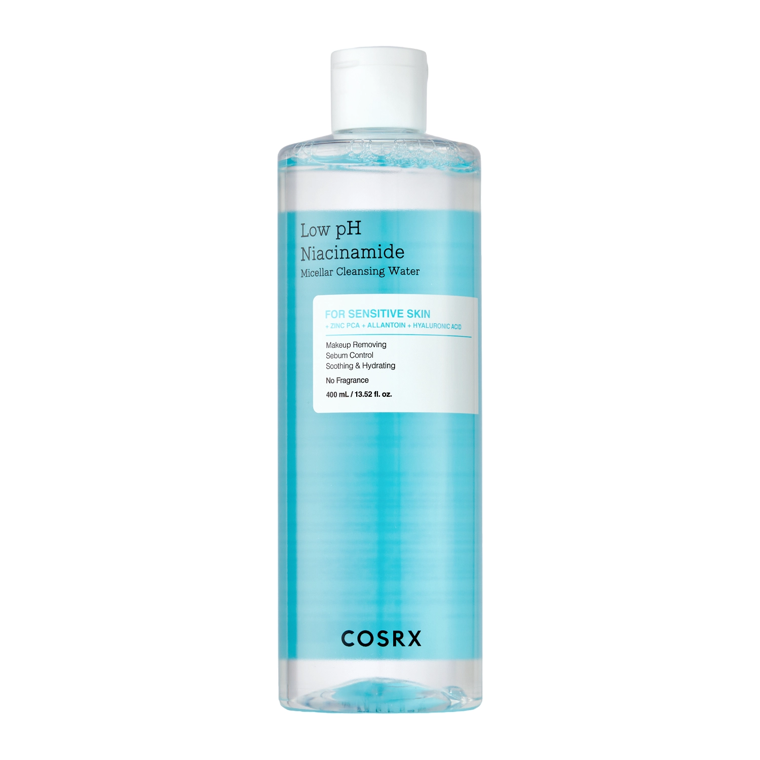 COSRX - Low pH Niacinamide Cleansing Water - Niacynamidowa Woda Micelarna o Niskim pH - 400ml - GRATIS UA