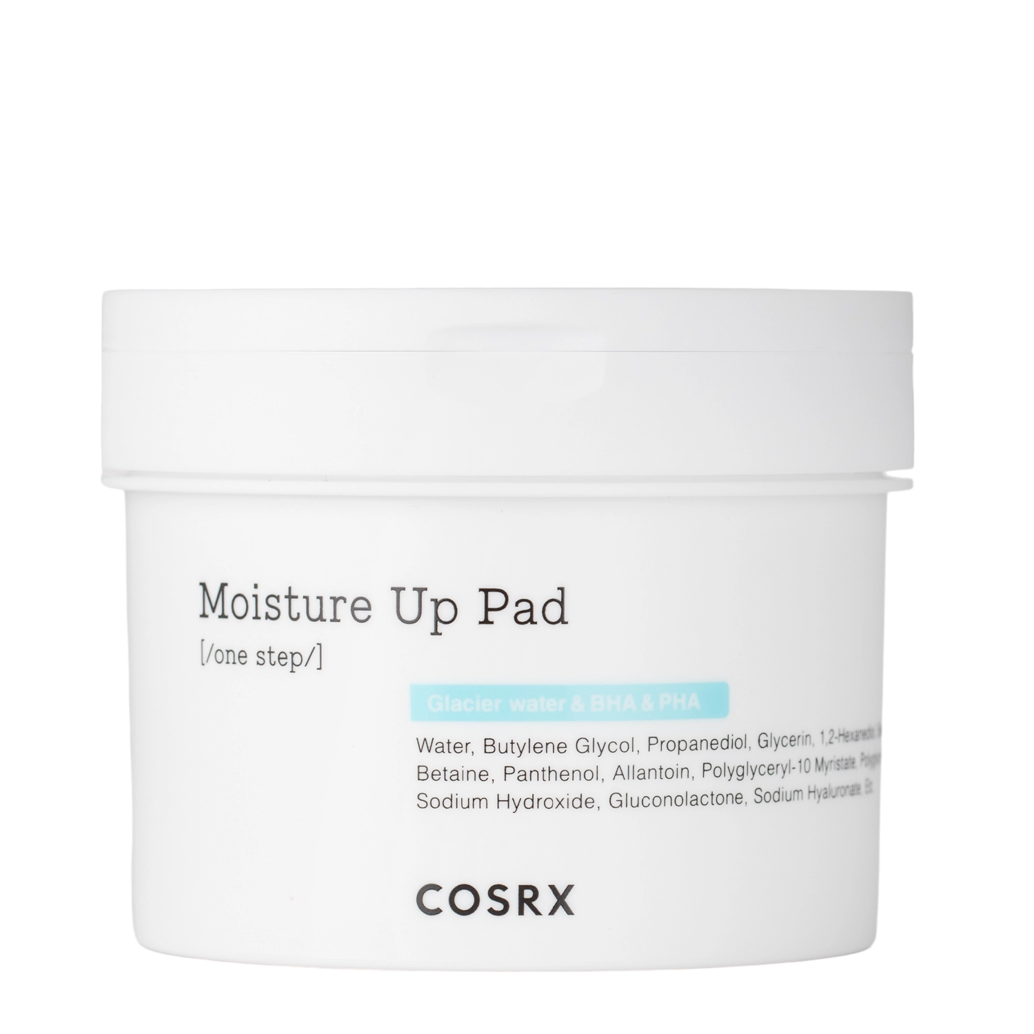 COSRX - One Step Moisture Up Pad - Płatki Złuszczająco-Nawilżające do Twarzy - 70szt