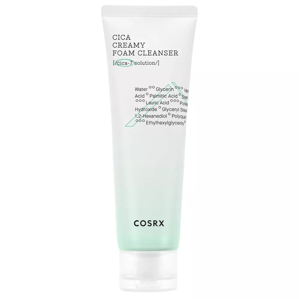 COSRX - Pure Fit Cica Creamy Foam Cleanser - Pianka Oczyszczająca - 75ml
