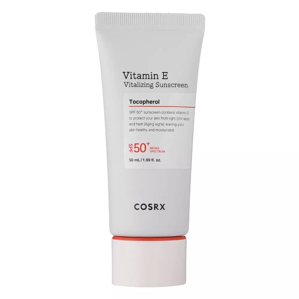 COSRX - Vitamin E Vitalizing Sunscreen - SPF 50+ - Krem Przeciwsłoneczny z Witaminą E - 50ml