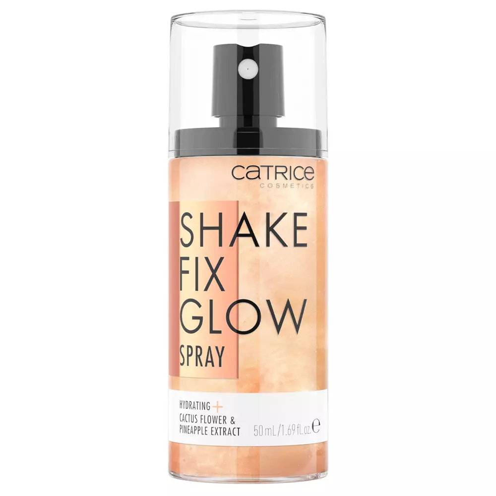 Catrice - Shake Fix Glow Spray - Spray Utrwalający i Rozświetlający Makijaż - 50ml